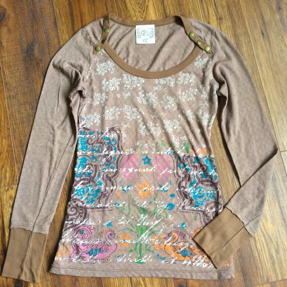 G Girl long sleeve tee